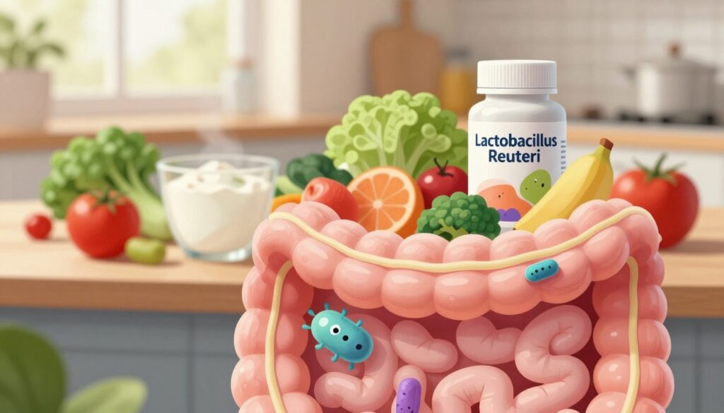 Lactobacillus Reuteri gut health benefits
