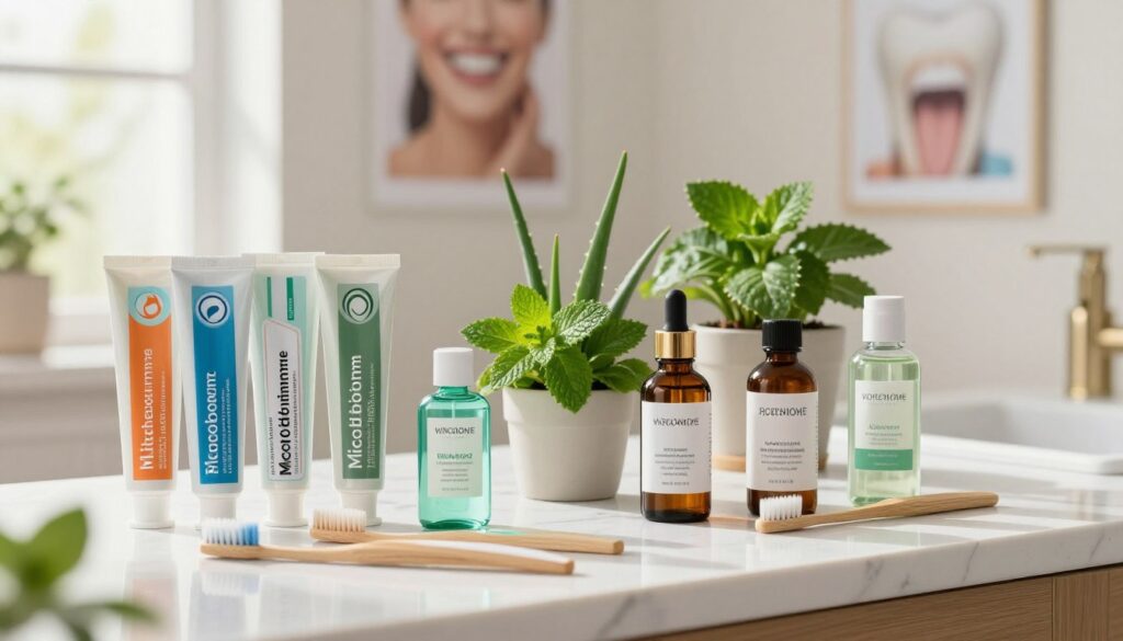 oral care products for microbiome health