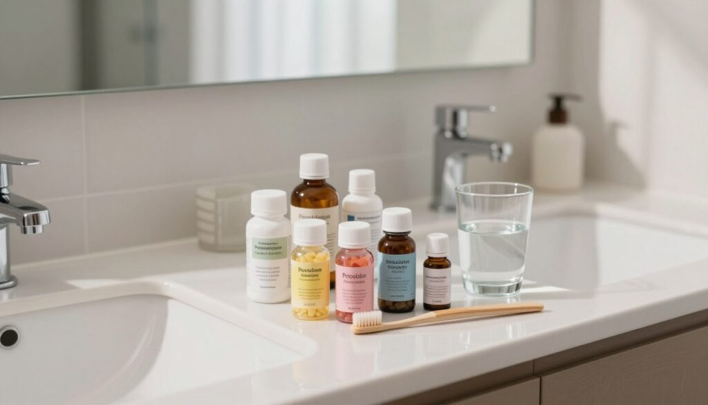 oral probiotics routine