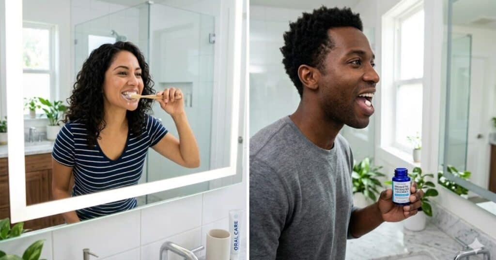 Oral probiotics complement brushing and flossing for complete oral health — probiotic strains guide