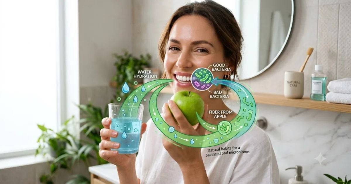 How to balance oral bacteria naturally with healthy habits for stronger teeth and gums
